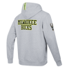 Mens Milwaukee Bucks Hi-Vis Fleece Hoodie