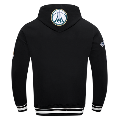 Mens Milwaukee Bucks Retro Classic Fleece Hoodie