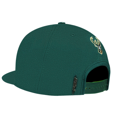 Mens Milwaukee Bucks Wingspan Snapback Cap