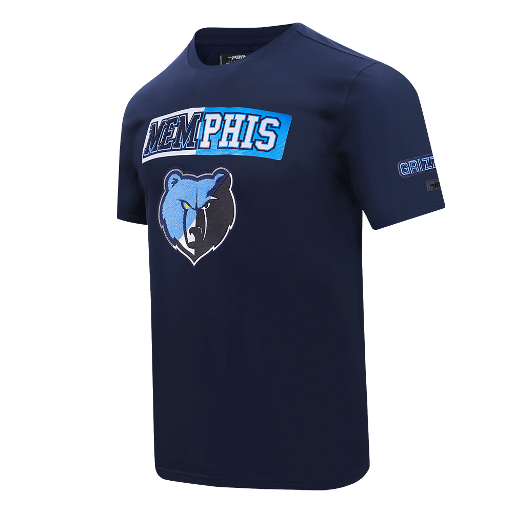 Mens Memphis Grizllies Split Logo T-Shirt