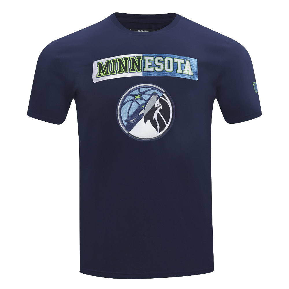 Mens Minnesota Timberwolves Split Logo T-Shirt