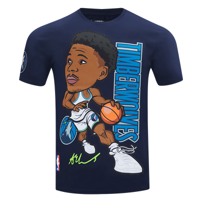 Mens Minnesota Timberwolves Anthony Edwards Remix Avatar T-S