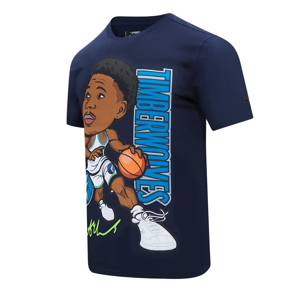 Mens Minnesota Timberwolves Anthony Edwards Remix Avatar T-S