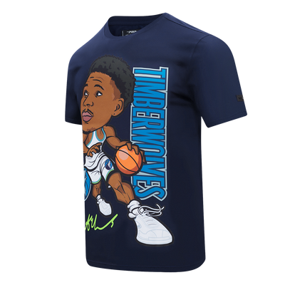 Mens Minnesota Timberwolves Anthony Edwards Remix Avatar T-S