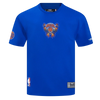 Mens New York Knicks Paradise Drop Shoulder T-Shirt