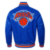 Mens New York Knicks Classic Retro Satin Jacket