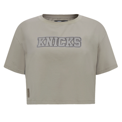Womens New York Knicks Classic Neutral Boxy T-Shirt