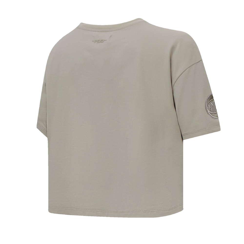 Womens New York Knicks Classic Neutral Boxy T-Shirt