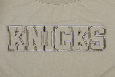 Womens New York Knicks Classic Neutral Boxy T-Shirt