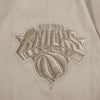 Womens New York Knicks Classic Neutral Twill Jacket