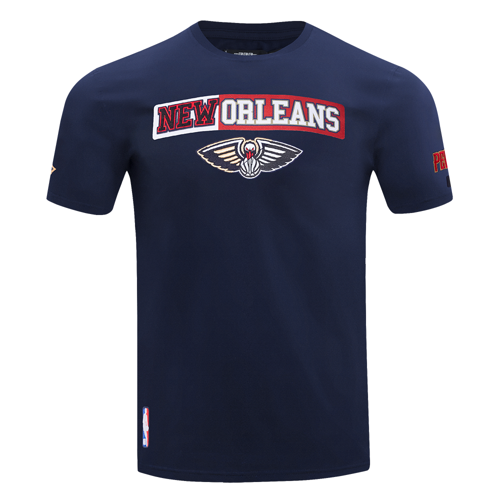 Mens New Orleans Pelicans Split Logo T-Shirt