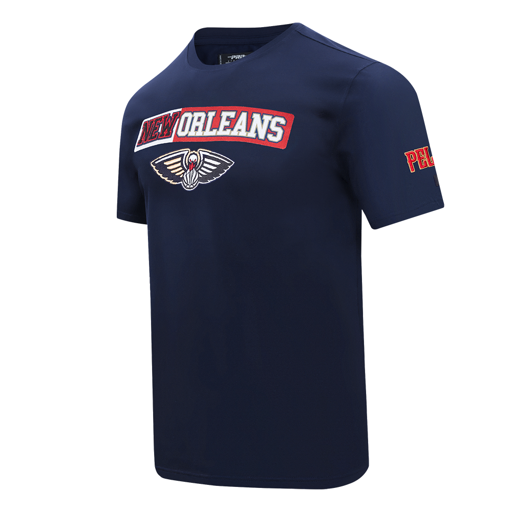 Mens New Orleans Pelicans Split Logo T-Shirt