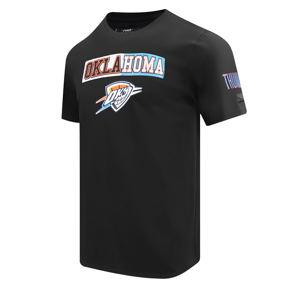 Mens Oklahoma City Thunder Split Logo T-Shirt