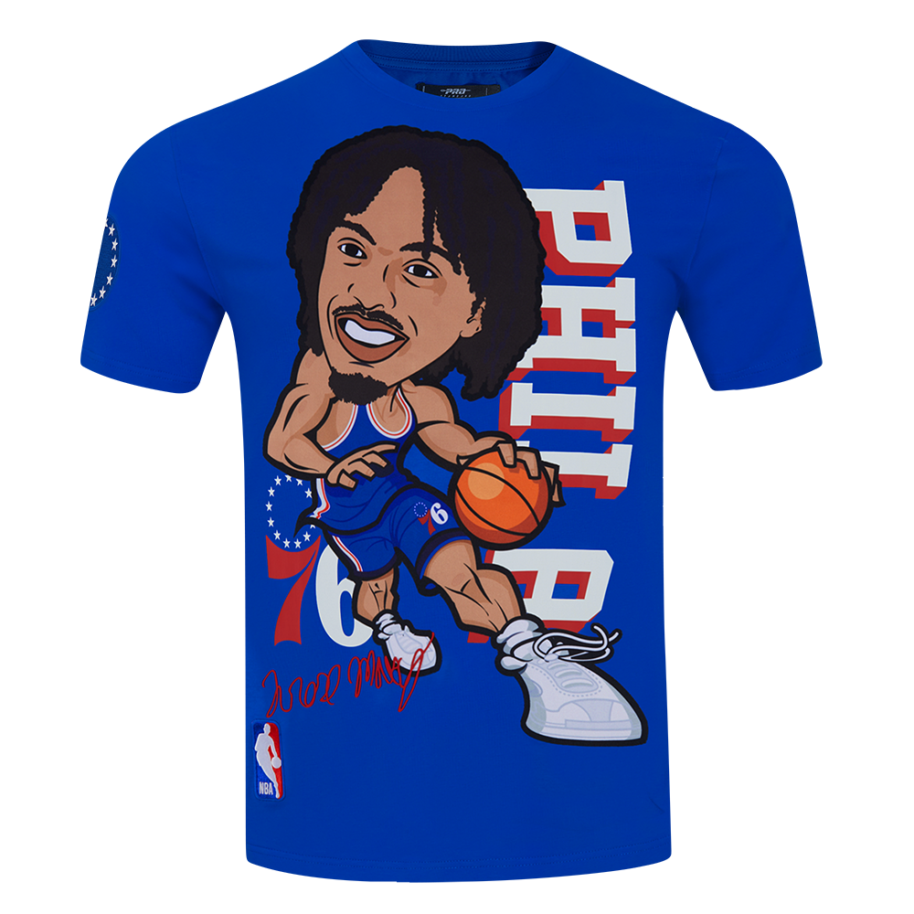 Mens Philadelphia 76ers Tyrese Maxey Remix Avatar T-Shirt