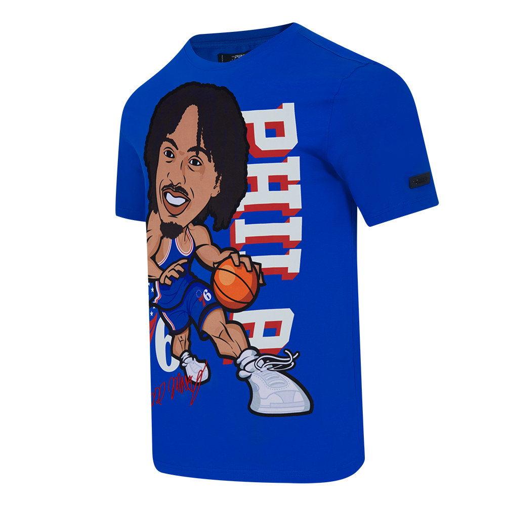 Mens Philadelphia 76ers Tyrese Maxey Remix Avatar T-Shirt