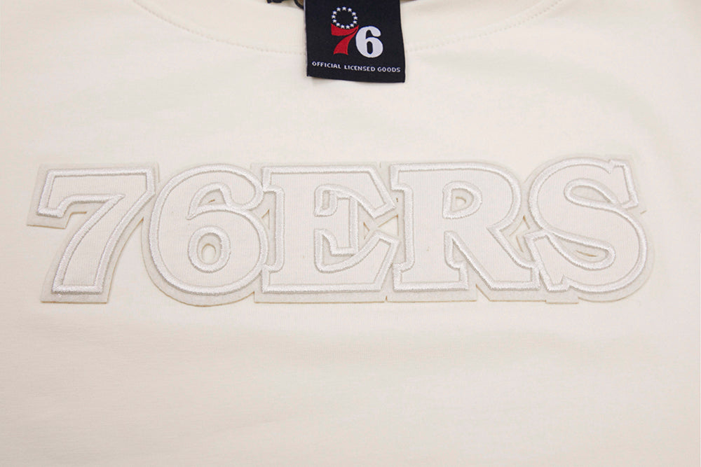 Womens Philadelphia 76ers Classic Neutral Boxy T-Shirt