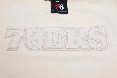 Womens Philadelphia 76ers Classic Neutral Boxy T-Shirt