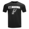 Mens San Antonio Spurs Split Logo T-Shirt