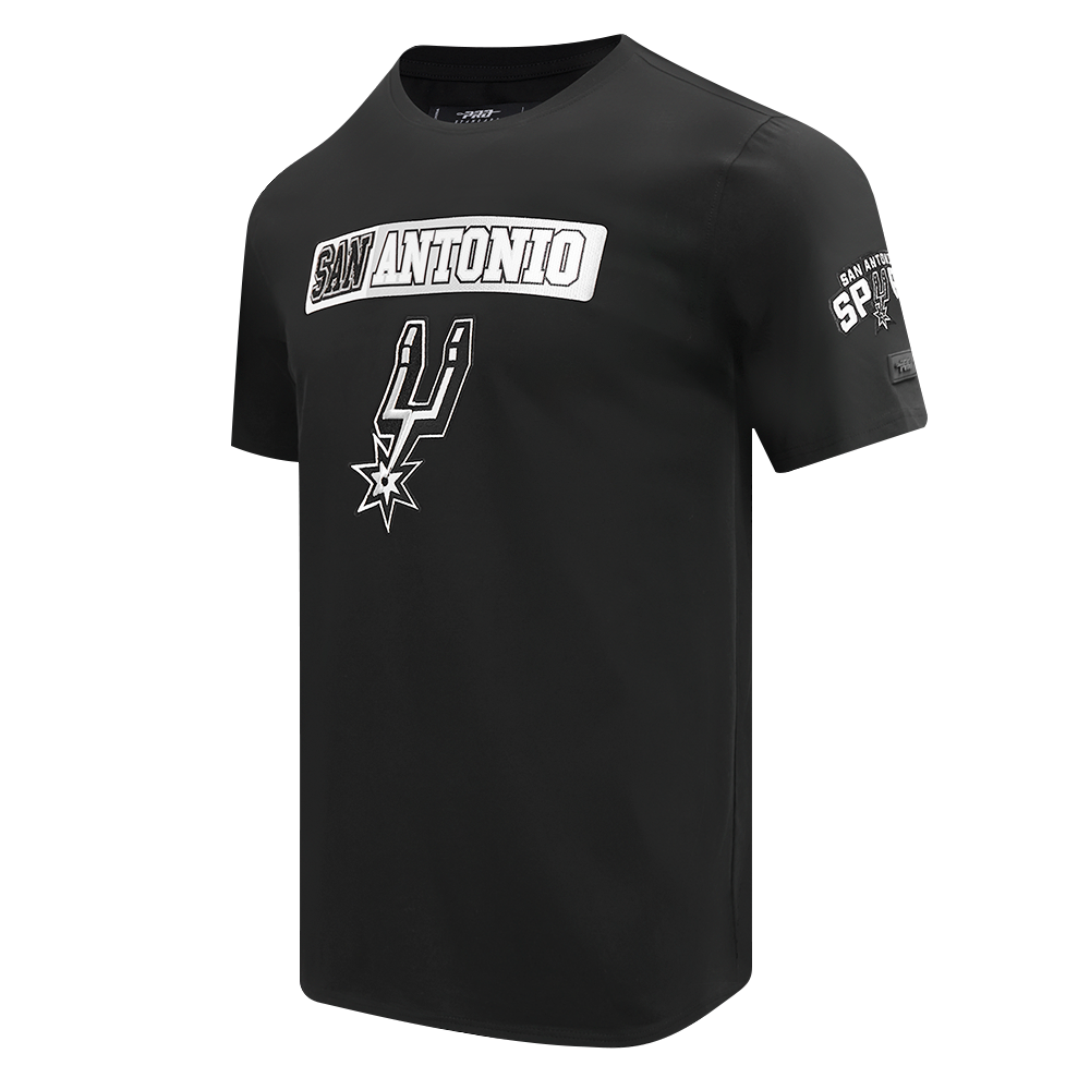 Mens San Antonio Spurs Split Logo T-Shirt