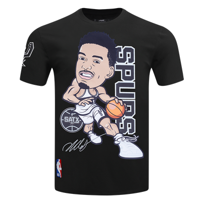 Mens San Antonio Spurs Wembanyama Remix Avatar T-Shirt