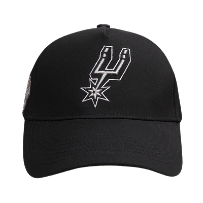 Mens San Antonio Spurs Classic Logo Snapback Cap