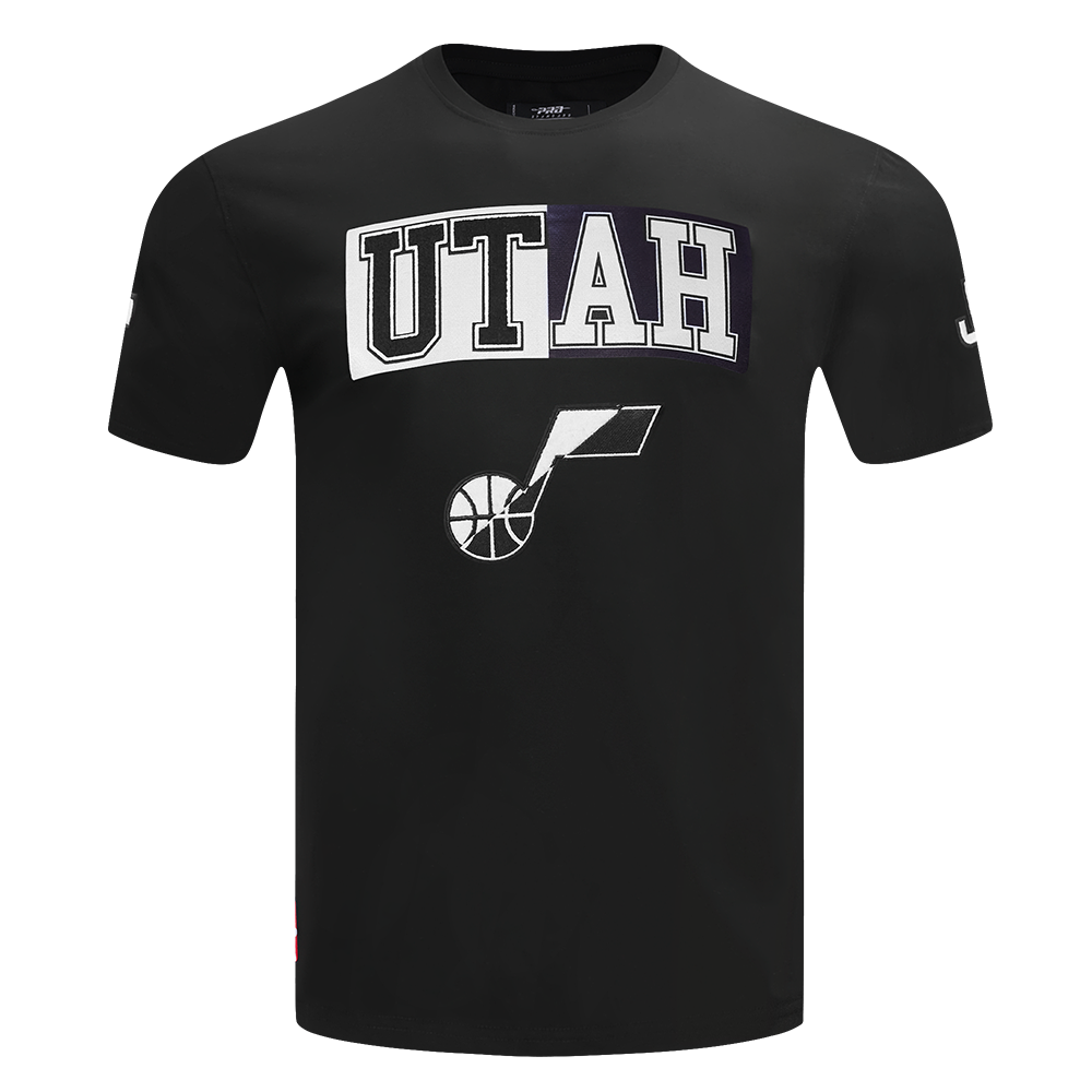 Mens Utah Jazz Split Logo T-Shirt