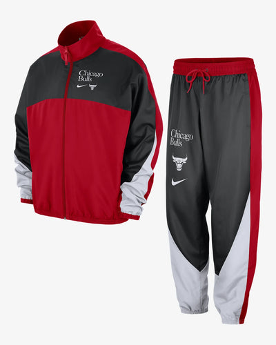 Mens Chicago Bulls Starting 5 Courtside Tracksuit