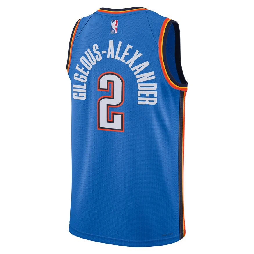 Mens Oklahoma City Thunder Gilgeous-Alexander Icon Replica Jersey