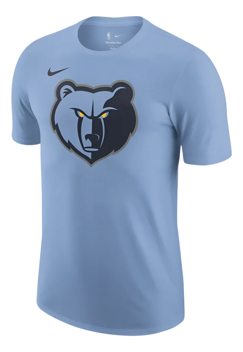 Mens Memphis Grizzlies Icon Logo T-Shirt