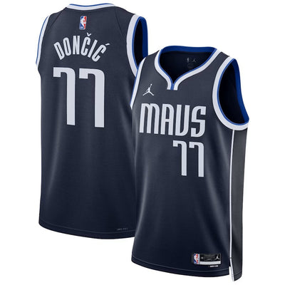 Junior Dallas Mavericks Luka Doncic Statement Swingman Replica Jersey