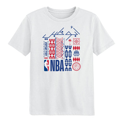 Junior NBA Abu Dhabi Art Motif T-Shirt