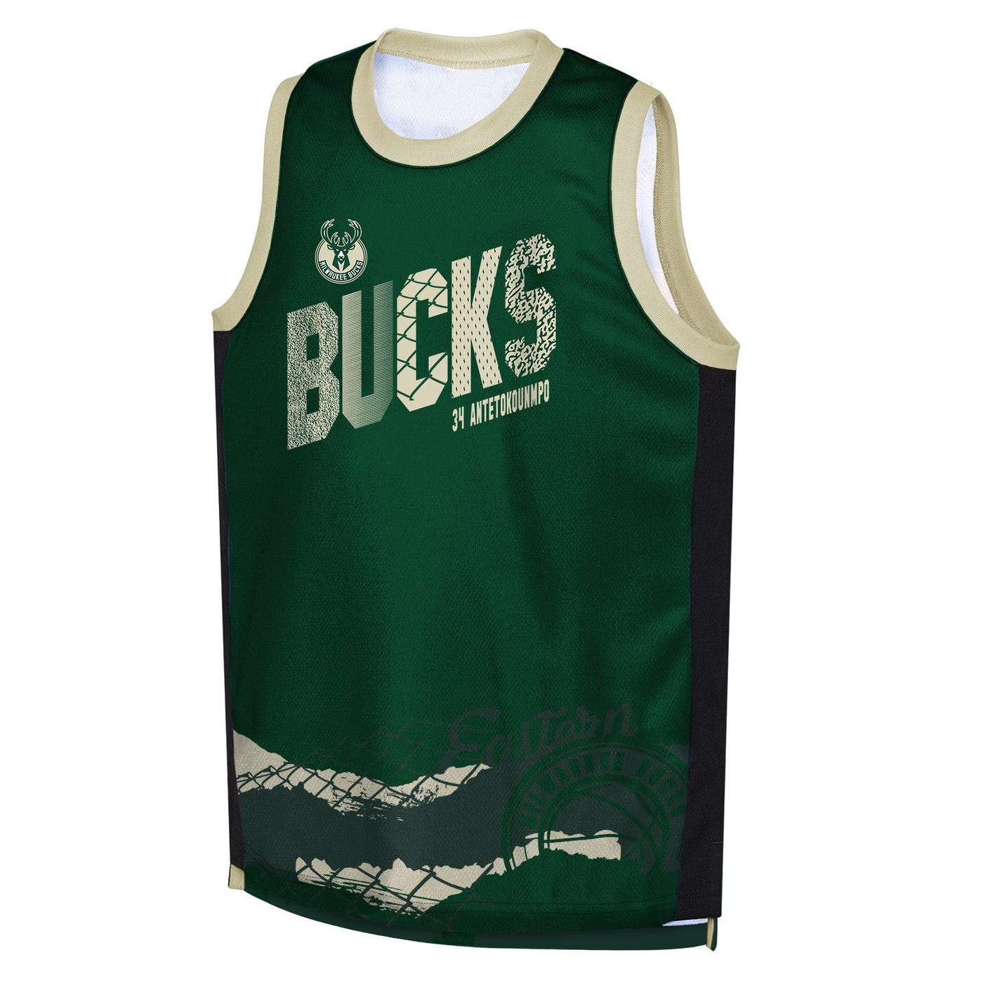 Mens Milwaukee Bucks Giannis Fast Break Shooter Tank Top