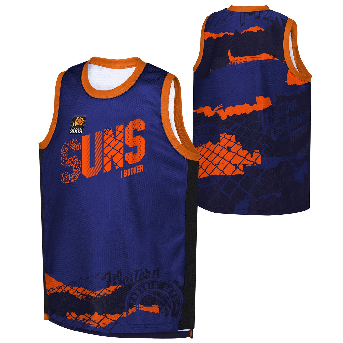 Mens Phoenix Suns Devin Booker Fast Break Shooter Tank Top