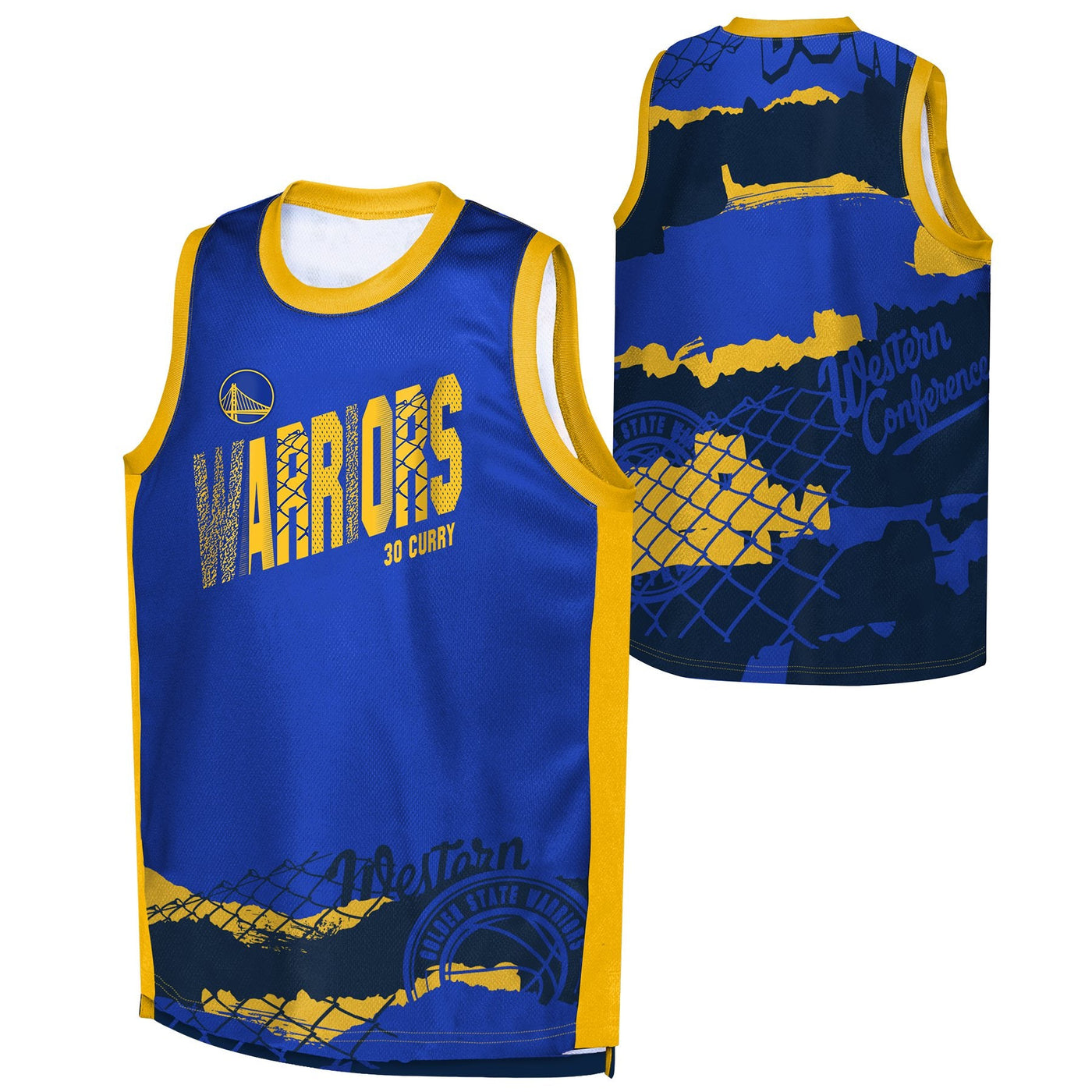 Mens Golden State Warriors Steph Curry Fast Break Shoot Top