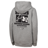 Mens San Antonio Spurs Brushed Back Fleece Hoodie