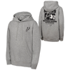 Mens San Antonio Spurs Brushed Back Fleece Hoodie