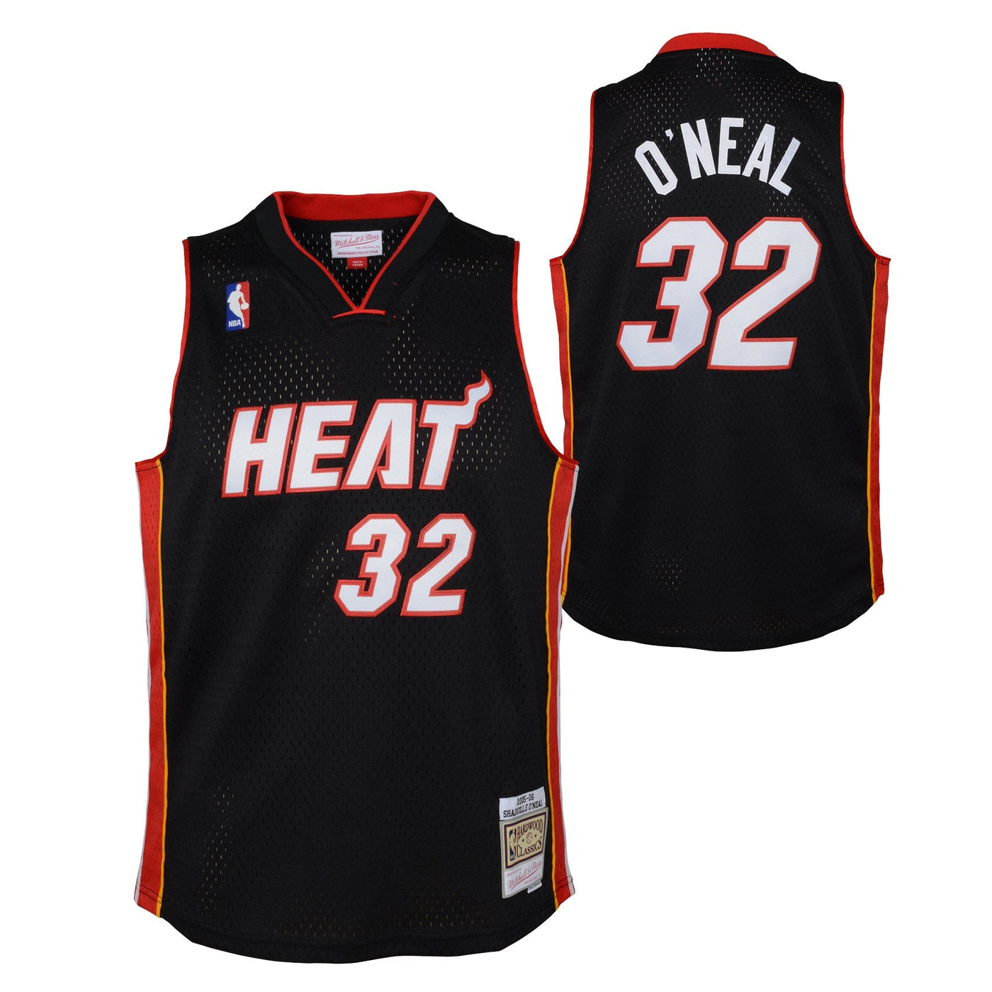 Junior Miami Heat Shaquille O'Neal Swingman Road Jersey