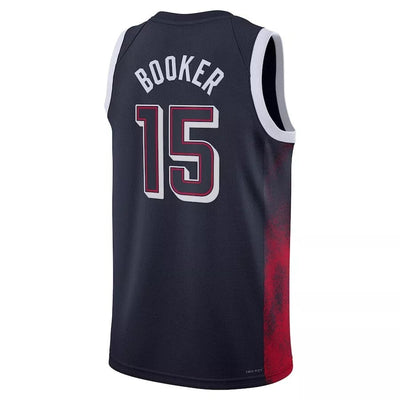 Junior Devin Booker USA Road Navy Jersey