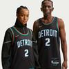 Mens Detroit Pistons Cade Cunningham CE 25 Jersey