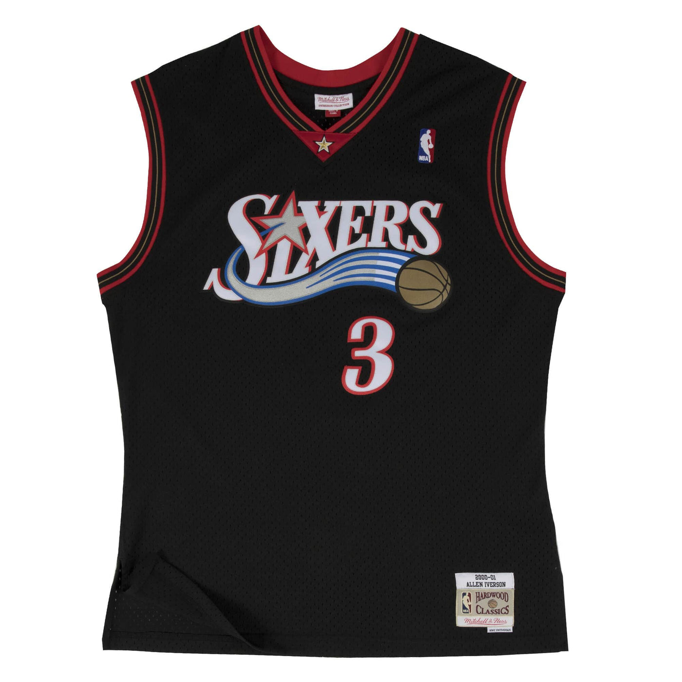 قميص فيلادلفيا 76ers للرجال بتصميم ألين إيفرسون
