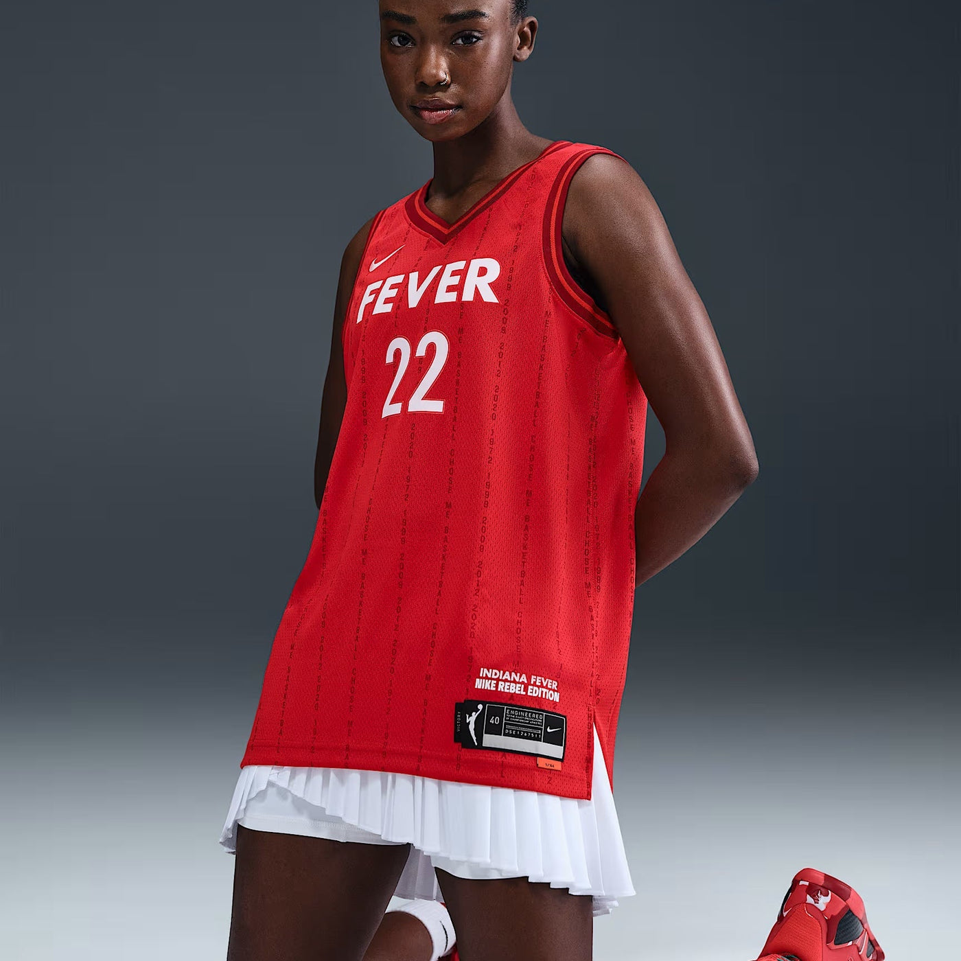 Womens Indiana Fever Caitlin Clark Rebel Jersey