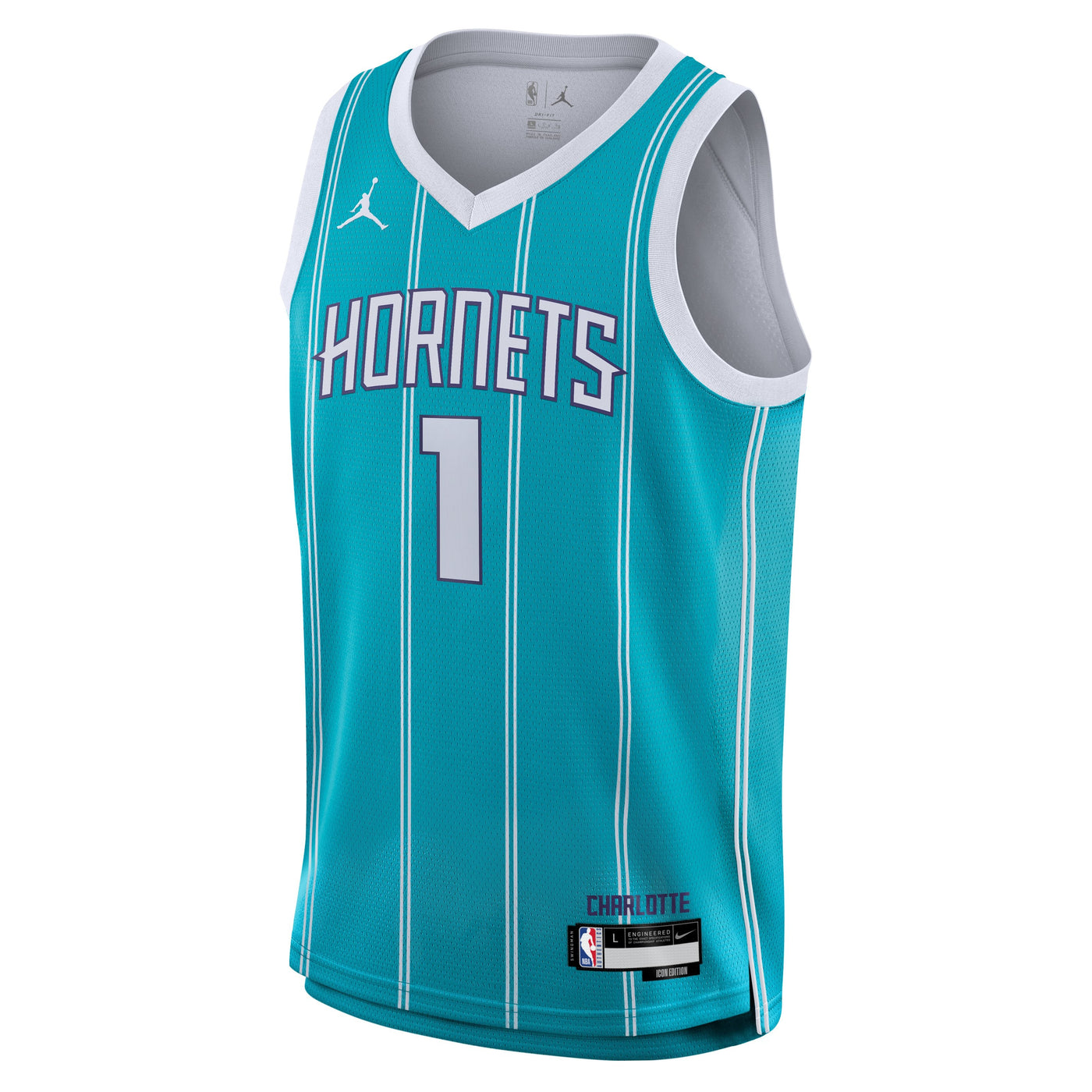 Junior Charl. Hornets Lamelo Ball Icon Swingman Replica Jersey