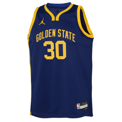 Boys Golden State Warriors Steph Curry Statement Swingman Replica Jersey