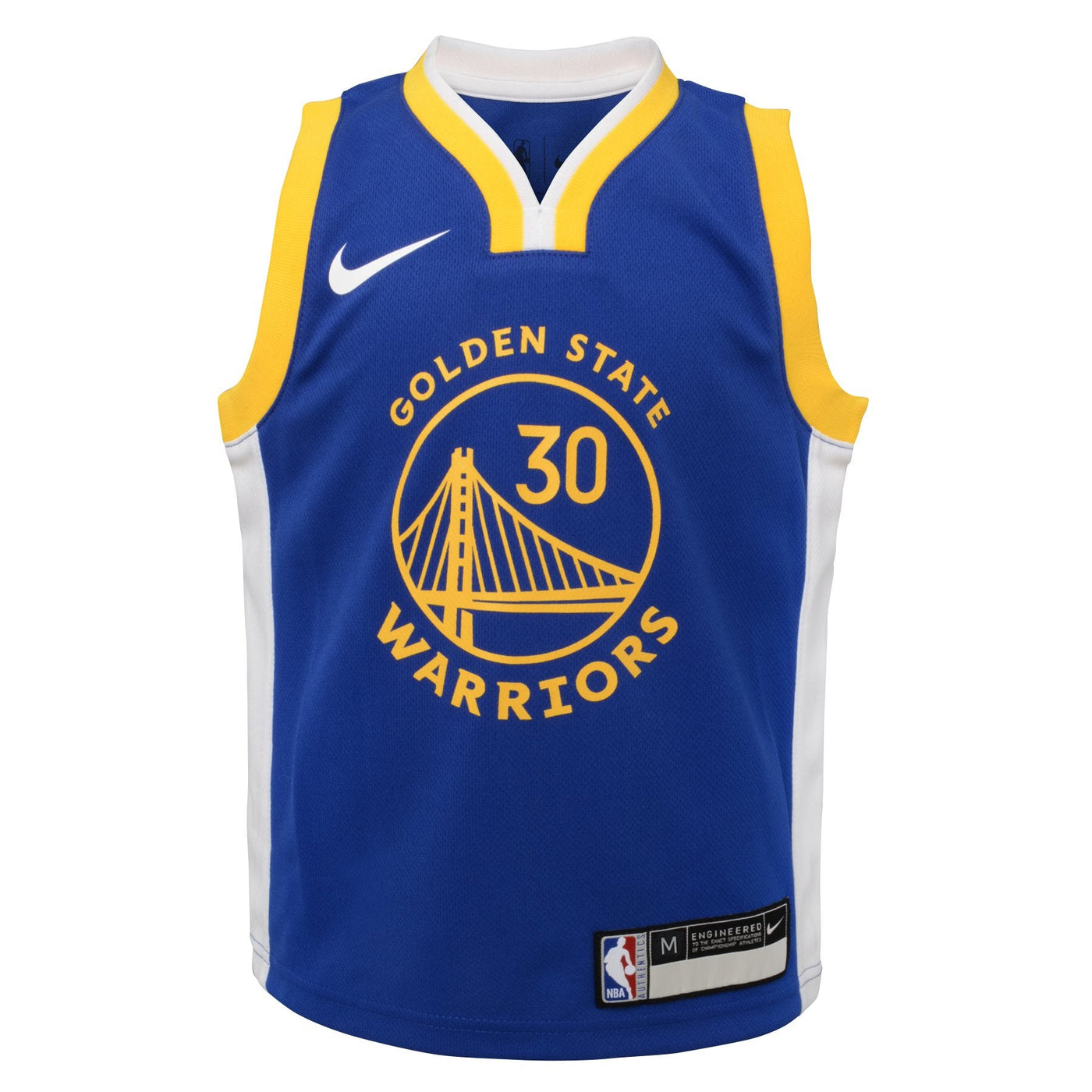 Kids Golden State Warriors Steph Curry Icon Replica Jersey Set