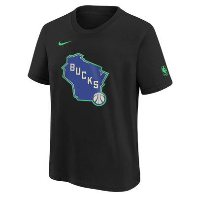 Kids Milwaukee Bucks City Edition Essential T-Shirt