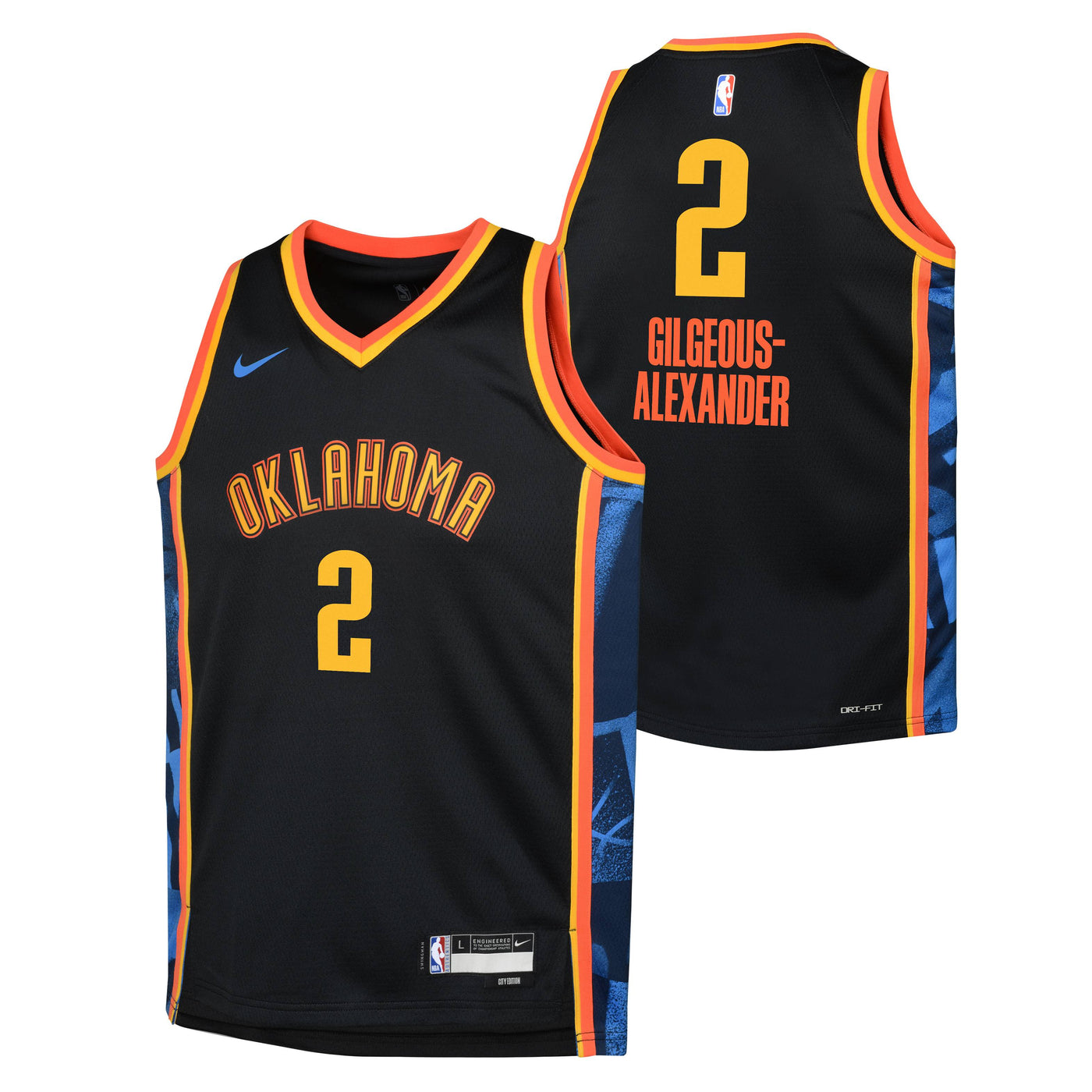 Boys Oklahoma City Thunder Gilgeous-Alexander CE 24 Jersey