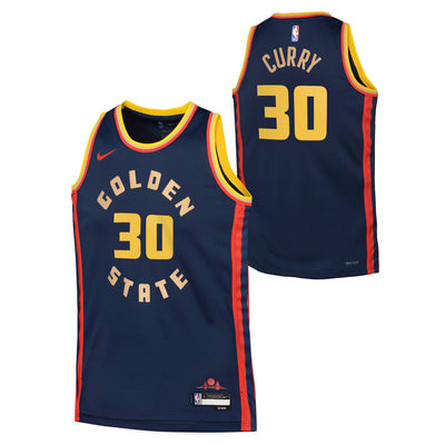 Boys Golden State Warriors Steph Curry CE 24 Jersey