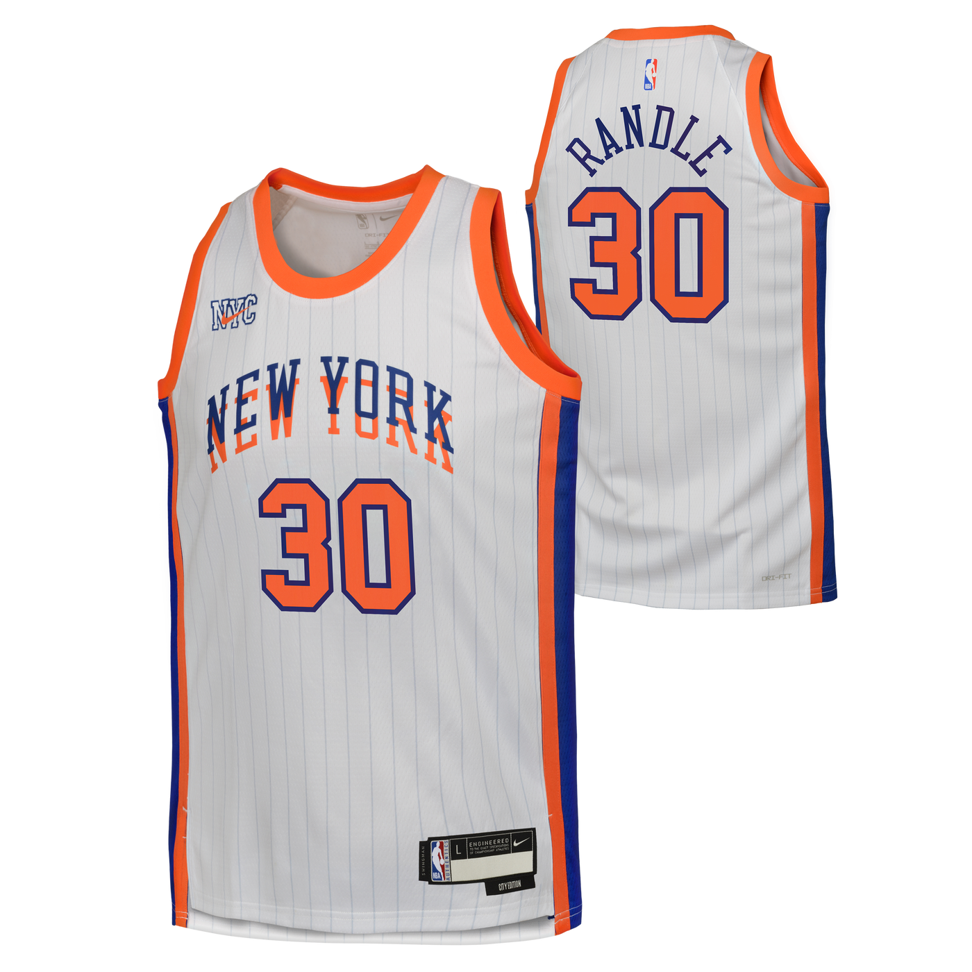 Boys New York Knicks Julius Randle CE 24 Jersey