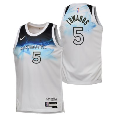 Boys Minnesota Timberwolves Anthony Edwards CE 24 Jersey