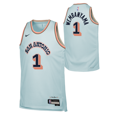 Boys San Antonio Spurs Wembanyama CE 24 Jersey